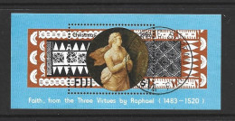 Fiji 1982 Christmas Raphael Miniature Sheet FU - Fiji (1970-...)