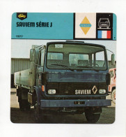 FICHE CAMION - SAVIEM SERIE J - Vrachtwagens