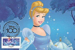 France 2023 - Disney Cent. - Cendrillon Carte Maximum - 2020-…