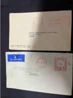 19-2-2024 (4 X 39) Australia Cover X 2 - 1950's (with Slogan Advertising) - Briefe U. Dokumente