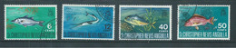 Saint Christopher Nevis Anguilla 1969 Fish Set Of 4 FU - St.Christopher-Nevis-Anguilla (...-1980)