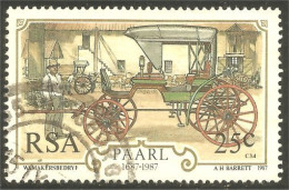 XW01-2156 RSA South Africa Paarl Wagon Building Construction Chariot Wagen - Oblitérés