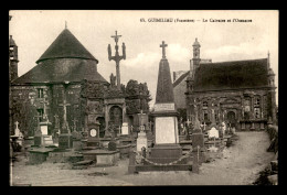 29 - GUIMILIAU - LE CALVAIRE ET L'OSSUAIRE - MONUMENT AUX MORTS GUERRE 14/18 - Lampaul-Guimiliau