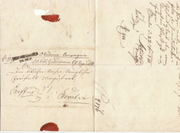 Old Ex Offo Letter 1850. Nova Gradiška To Zemun. - ...-1850 Préphilatélie