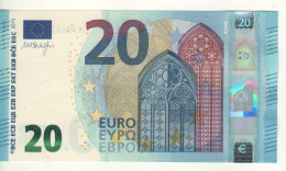 20 EURO  'Italy'   DRAGHI    S 007 I2     SE9065720026  /  FDS - UNC - 20 Euro