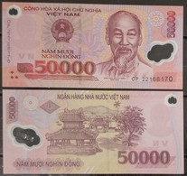 Vietnam Viet Nam 50000 50,000 Dong UNC Polymer Banknote Note Issued In 2022 - Pick # 121 - Vietnam