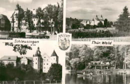 73770962 Schleusingen Teilansichten Schloss Weiher Schleusingen - Schleusingen