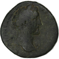 Antonin Le Pieux, Sesterce, 154-155, Rome, Bronze, B+, RIC:929 - Die Antoninische Dynastie (96 / 192)