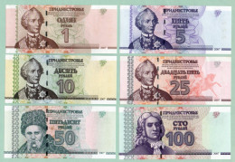 Moldova Moldova Set Of Bonds Of Transnistria 2007 UNC - Moldavia