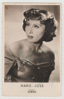 Dédicace MARIE-JOSE, Chanteuse, Actrice, Autographe, Signature. - Attori E Comici 