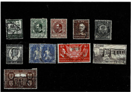 IRLANDA ,11 Pezzi Usati ,qualita Ottima - Used Stamps