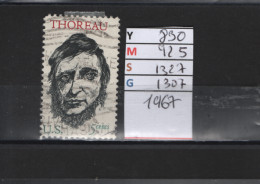PRIX FIXE Obl  830 YT 925 MIC 1327 SCO 1307 GIB Henri David Thoreau 1967  58A/12 - Used Stamps