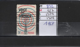 PRIX FIXE Obl  832 YT 927 MIC 1329 SCO 1309 GIB Voix De L'Amérique Voice América 1967 Etat Unis  58A/12 - Oblitérés