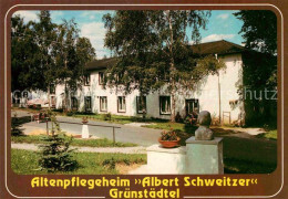72682529 Schwarzenberg Erzgebirge Altenpflegeheim Albert Schweitzer Gruenstadtel - Schwarzenberg (Erzgeb.)