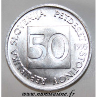 SLOVENIE - KM 3 - 50 STOTINOV 1995 - SPL - Slovenië