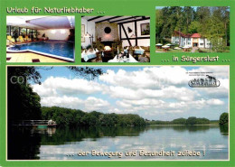 72680054 Lychen Waldhotel Pension Saengerslust Haus Am Zenssee Fam. Hinrichs Lyc - Lychen