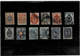 RUSSIA ,2 Pezzi MNH + 10 Pezzi Usati ,qualita Buona - Used Stamps
