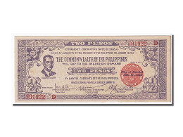 Billet, Philippines, 2 Pesos, 1942, KM:S647B, NEUF - Filipinas