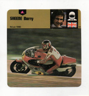 FICHE PILOTE MOTO - SHEENE BARRY - Motorräder