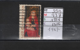 PRIX FIXE Obl  839 YT 937 MIC 1336 SCO 1316 GIB Christmas La Vierge Et L'enfant 1967 Etats Unis  58A/12 - Used Stamps
