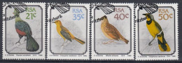 SOUTH AFRICA 800-803,used,birds - Gebruikt