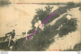 78.  FRENEUSE .  Embarcadère .  CPA Animée . - Freneuse