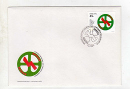 Enveloppe 1er Jour PORTUGAL Oblitération CTT LISBOA 24/01/1992 - FDC