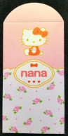 Malaysia Nana Hello Kitty Cartoon Animation Chinese New Year Angpao (money Red Packet) - Nouvel An