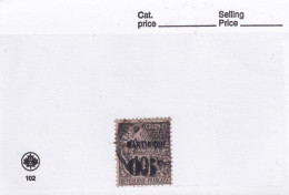 Variété Colonies Françaises Martinique Type Alphée Dubois N° 10 Oblitéré - Used Stamps
