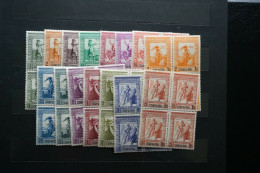 (G) Portuguese India - 1938 Empire Set In Block Of 4 - MNH - Portugees-Indië
