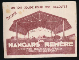 Buvard 13.8 X 10.5 Un Toit Solide Pour Vos Récolte Les HANGARS A. REMERE à Angers - Other & Unclassified