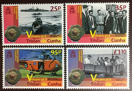 Tristan Da Cunha 2012 Volcanoes Evacuation Anniversary 2nd Series MNH - Tristan Da Cunha