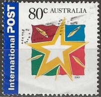 AUSTRALIA 2001 Christmas - 80c. - Star FU - Usados
