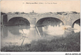AEBP1-02-0010 - BERRY-AU-BAC - Le Pont De Pierre  - Vervins