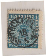 SUEDE --Facit N° 2 --oblitéré STOCKHOLM 18/6 1856 - Used Stamps