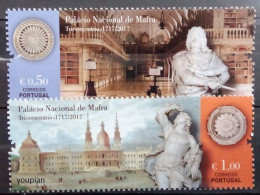 Portugal 2017, Mafra National Palace, MNH Stamps Set - Ungebraucht