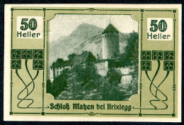 Autriche -Brixlegg  Bon De Municipalité - 50 Heller - Oesterreich