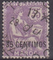 MAROC  - N°  24 Oblitéré - Cote : 27 € - Used Stamps