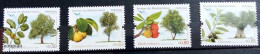 Portugal 2017, EUROMED - Trees Of The Mediterranean Region, MNH Stamps Set - Unused Stamps