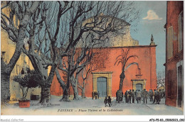 AFSP5-83-0378 - FAYENCE - Place Thiers Et La Cathédrale  - Fayence
