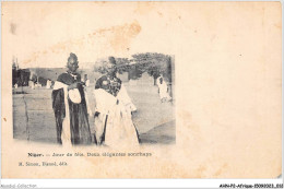 AHNP2-0134 - AFRIQUE - NIGER- Jour De Fete - Deux élégantes Sonrhays - Niger