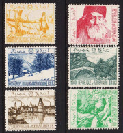 1923. AZERBAIDJAN. Country Motives In Set With 6 Perforated Stamps, Hinged. Private Issue? - JF542446 - Azerbaïjan