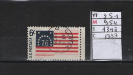 PRIX FIXE Obl 851 YT 954 MIC 1348 SCOT 1333 GIB Drapeau Historique Bennington (1777) *1968  Etats Unis  58A/12 - Oblitérés