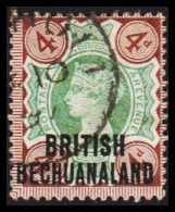 1891. BECHUANALAND. BRITISH BECHUANALAND 4 D Victoria.  (MICHEL 42) - JF542519 - 1885-1964 Bechuanaland Protectorate