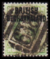 1891. BECHUANALAND. BRITISH BECHUANALAND ONE SHILLING Victoria. Interesting Cancel. (MICHEL 44) - JF542521 - 1885-1964 Protectoraat Van Bechuanaland