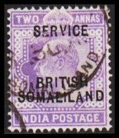 1903. BRITISH SOMALILAND. Overprint On Edward VII. TWO ANNAS INDIA POSTAGE.  (Michel 16) - JF542557 - Somaliland (Protectorate ...-1959)