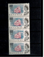 1966  Decimal Currency Overprints - $2 On 10/- Conch Shell 4 X MNH** - 1963-1973 Autonomia Interna