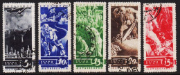 1935. SOVJET. 20 Years For The Start Of WW1 In Complete Set. Fine Set.  (Michel 494-498) - JF542610 - Used Stamps