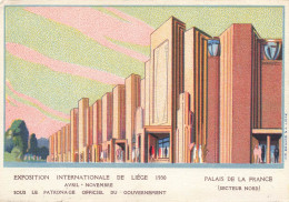 BELGIQUE - Exposition Internationale De Liège 1930 - Palais De La France (secteur Nord) - Carte Postale Ancienne - Lüttich