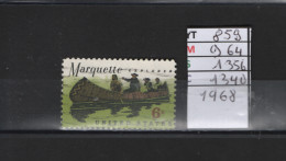 PRIX FIXE Obl 859 YT 964 MIC 1356 SCO 1340 GIB Père Jacques Marquette 1968  Etats Unis  58A/12 - Usati